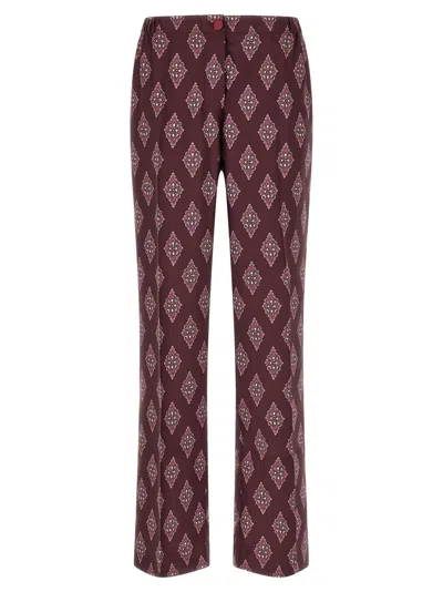 F.r.s For Restless Sleepers F.r.s. - For Restless Sleepers Trousers In Burgundy