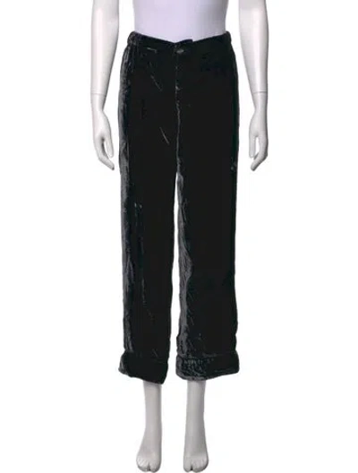 Pre-owned F.r.s For Restless Sleepers Wide Leg Pants In Black