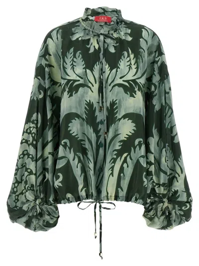 F.r.s For Restless Sleepers 'archilo' Shirt In Green