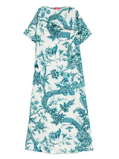 F.r.s For Restless Sleepers `cleta` Dress In Blue