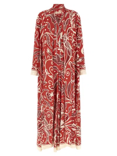 F.r.s For Restless Sleepers 'euripila' Dress In Red