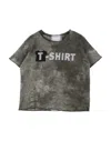 Frugoo Newborn Boy T-shirt Military Green Size 3 Cotton, Elastane In Green
