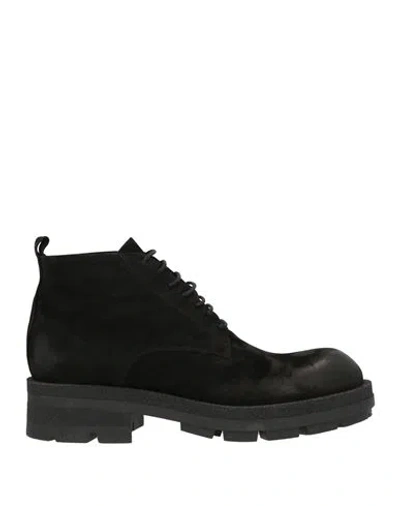 Fruit Fru. It Woman Ankle Boots Black Size 6 Leather