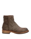 Fruit Fru. It Woman Ankle Boots Dark Brown Size 7.5 Leather In Brown