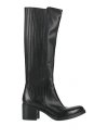 Fruit Fru. It Woman Boot Black Size 7 Leather In Black