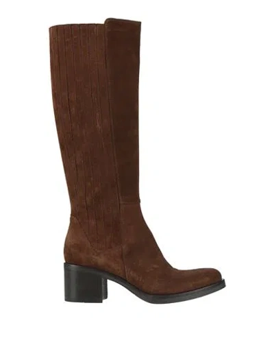 Fruit Fru. It Woman Boot Brown Size 10 Leather