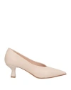 Fruit Fru. It Woman Pumps Beige Size 10.5 Leather In Beige