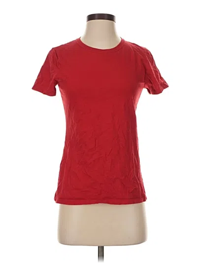 Pre-owned Fruit Of The Loom Active T-shirt In Red