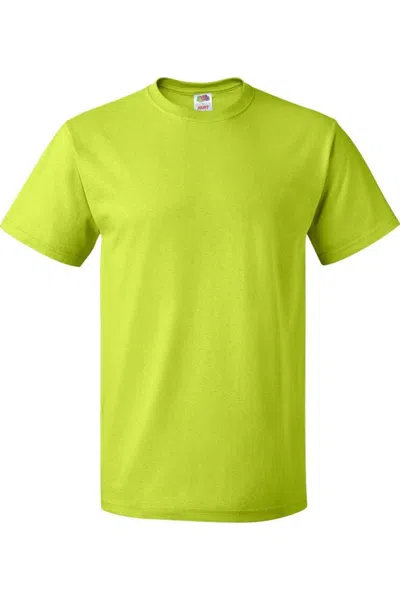 Fruit Of The Loom Hd Cotton Short Sleeve T-shirt In Green