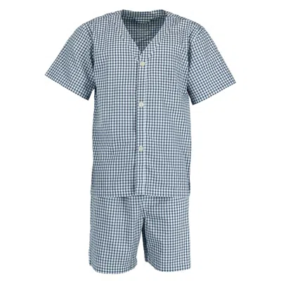 Fruit Of The Loom Men's Short Sleeve Short Leg Pajama Set In Multi