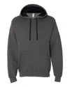 Fruit Of The Loom Men's Sofspun Hooded Sweatshirt In Grey