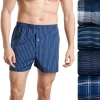 Fruit Of The Loom Premium Cotton Mens 4 Pack Boxers Jc4p591 In Blue