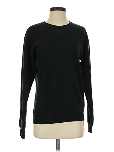 Pre-owned Fruit Of The Loom Pullover Sweater In Black