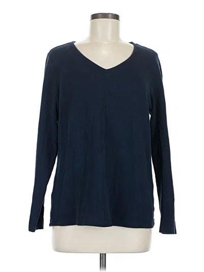 Pre-owned Fruit Of The Loom Pullover Sweater In Blue