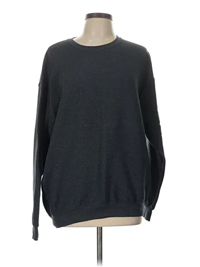 Pre-owned Fruit Of The Loom Pullover Sweater In Gray
