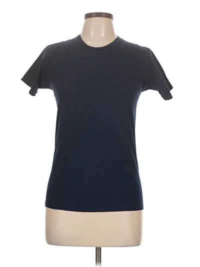 Pre-owned Fruit Of The Loom Short Sleeve T-shirt In Blue