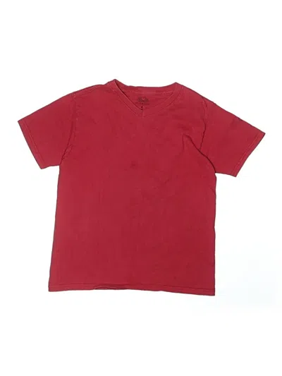Pre-owned Fruit Of The Loom Kids'  Short Sleeve T-shirt In Red