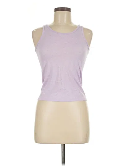 Pre-owned Fruit Of The Loom Sleeveless T-shirt In Purple