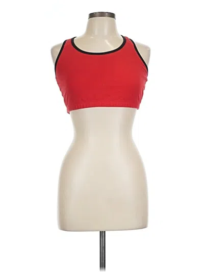 Pre-owned Fruit Of The Loom Sports Bra In Red