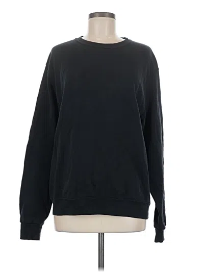 Pre-owned Fruit Of The Loom Sweatshirt In Black