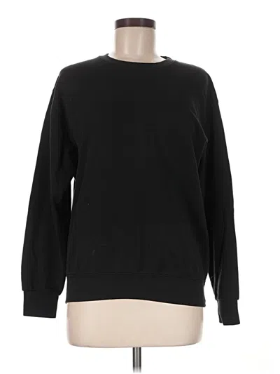 Pre-owned Fruit Of The Loom Sweatshirt In Black