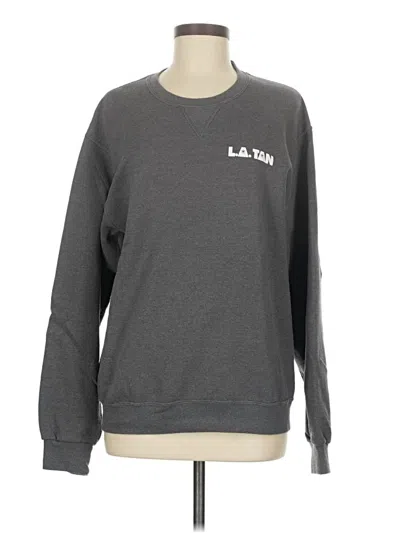 Pre-owned Fruit Of The Loom Sweatshirt In Gray