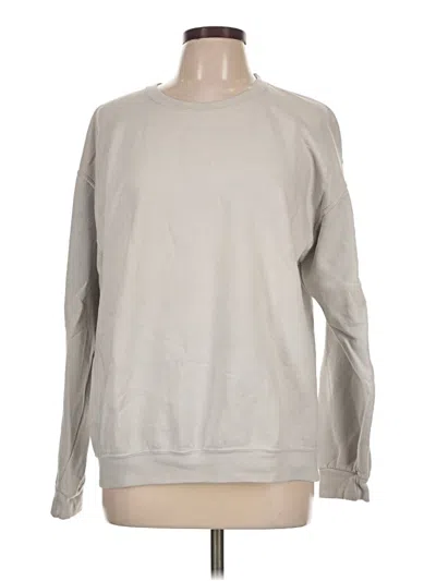 Pre-owned Fruit Of The Loom Sweatshirt In Gray