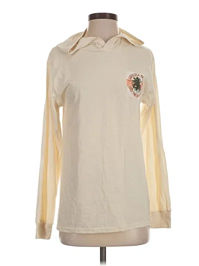 Pre-owned Fruit Of The Loom Sweatshirt In Ivory