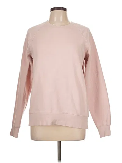 Pre-owned Fruit Of The Loom Sweatshirt In Pink