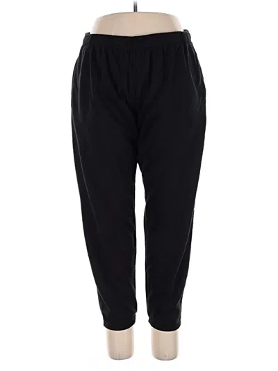 Pre-owned Fruit Of The Loom Track Pants In Black