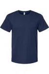 Fruit Of The Loom Unisex Iconic T-shirt In Blue
