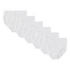 Fruit Of The Loom Women's Plus Fit For Me White Cotton Brief Underwear (6 Pack) In White