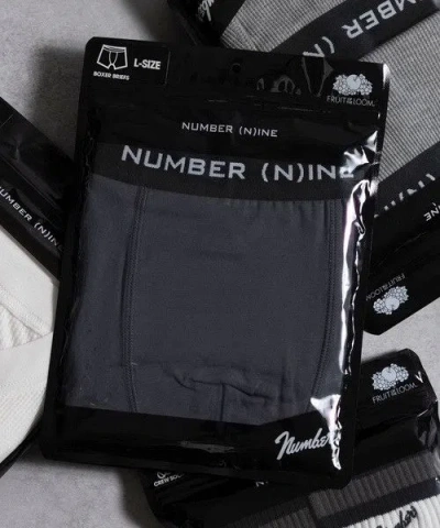 Pre-owned Fruit Of The Loom X Number N Ine Fruit Of The Loom × Number (n)ine “pack Boxer Short Xl In Black