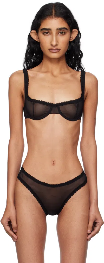 Fruity Booty Black Moss Bra