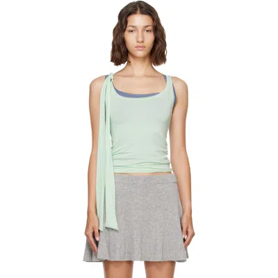 Fruity Booty Blue & Green Uva Layer Tank Top Set