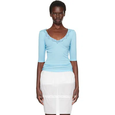 Fruity Booty Blue Intimo 3/4 Sleeve T-shirt