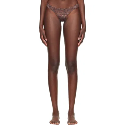 Fruity Booty Brown Shania Bikini Bottom