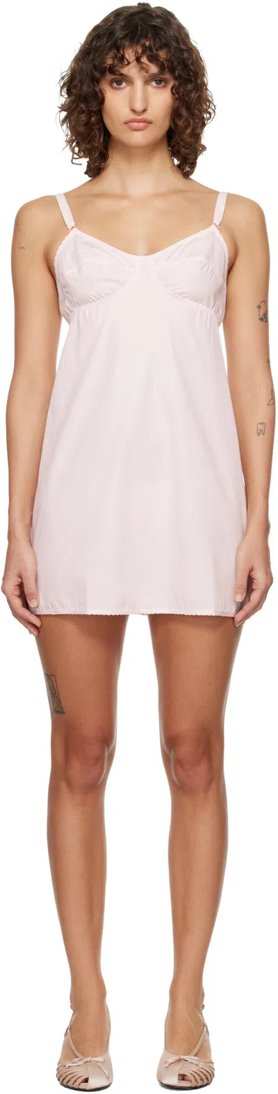 Fruity Booty Pink Blush Minidress