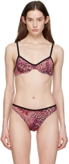 Fruity Booty Pink Sugar Plum Bra In Sugar Plum