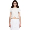 Fruity Booty White Daisy Blouse In White