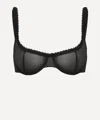 Fruity Booty Black Moss Bra In Black