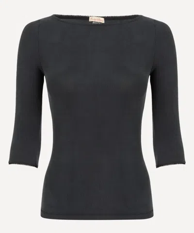 Fruity Booty Women's Black Second Skin Top