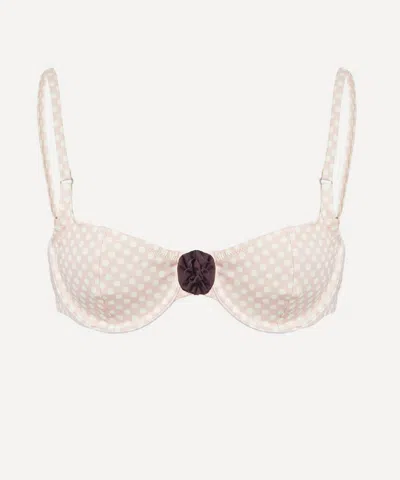 Fruity Booty Women's Carmen Pink Bikini Top