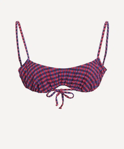 Fruity Booty Women's Radicchio Bikini Top In Pink