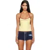 Fruity Booty Yellow Reef Tankini Top In Yellow