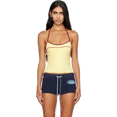 Fruity Booty Yellow Reef Tankini Top