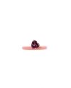 Fry Powers Gem + Enamel Stacking Ring