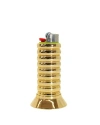 Fry Powers Gio Lighter Holder In Gold