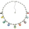 Fry Powers Lydia Collar Necklace In Rainbow Multi