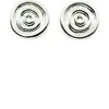 Fry Powers Sun Powers Saucer Earrings In Metallic